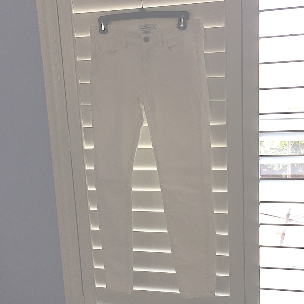 VINEYARD VINES WHITE SKINNY JEANS SIZE 4